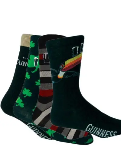 Set of 4 Men's Guinness Socks